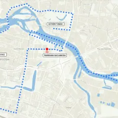 Wrocław plan zwiedzania: trasa obejmuje Ostrów Tumski, Ratusz, Panoramę Racławicką i Halę Stulecia.