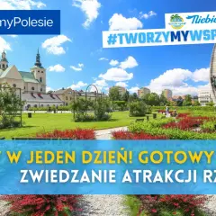 Rzeszów w jeden dzień! Gotowy plan na zwiedzanie atrakcji Rzeszowa. Park z pomnikiem i kościołem.
