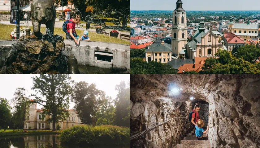 Wybierz się na wycieczkę i odkryj te miejsca: fontanna z niedźwiedziem, panorama miasta, pałac nad jeziorem i podziemne korytarze. Warto przemyśl atrakcje!