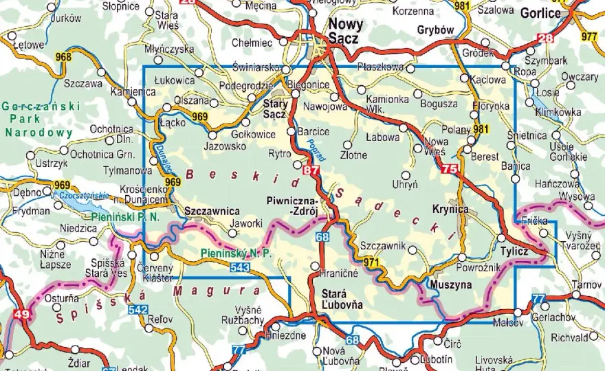 Beskid Sądecki - szlaki, uzdrowiska i plan wyjazdu. Jak to połączyć?