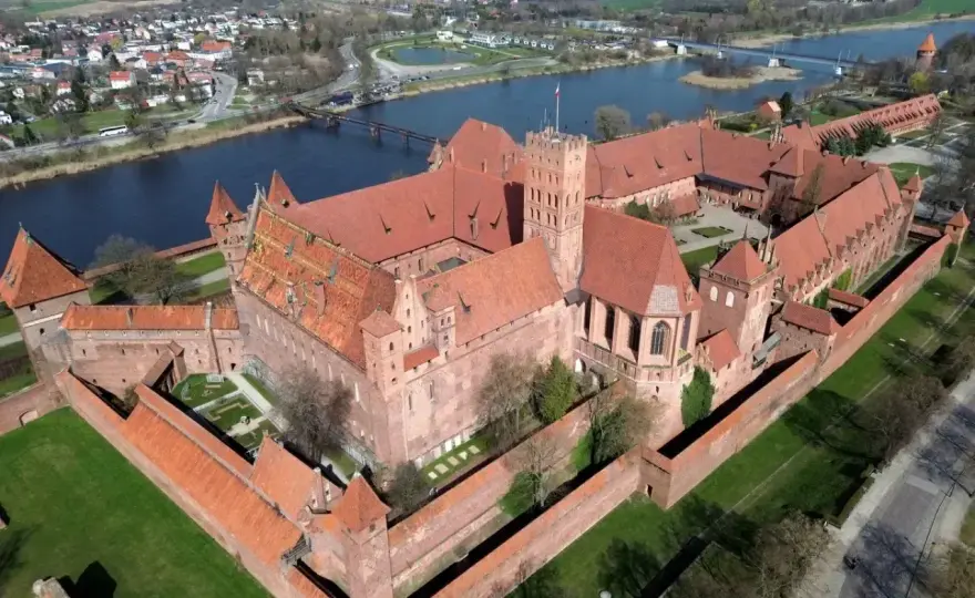Malbork na jeden dzień - zamek, Nogat i plan zwiedzania