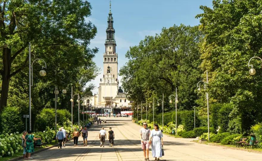 Częstochowa na spacer - Jasna Góra, centrum i park